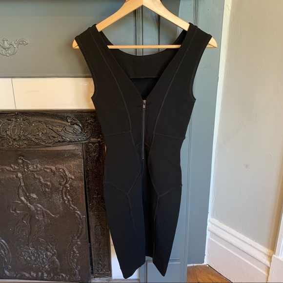 French connection fitted black dress - Picture 3 of 5